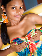 Erotic picture of Dark Indian teen