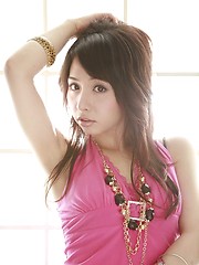 Erotic picture of Japanese teen Tomoe Hinatsu in mini skirt