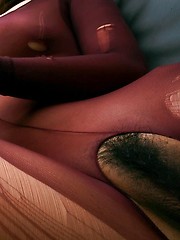 Erotic picture of Naughty Asian model shows her nice tits in her skimpy outfit