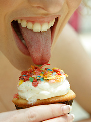Erotic picture of Bonnie Luntz Hey Cupcake