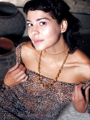 Erotic picture of Callista B bares her sexy body and sweet pussy in front of the camera.