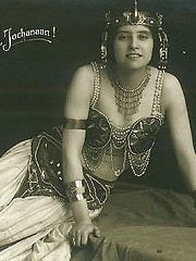 Erotic picture of Vintage fantasy nude chicks posing for the camera
