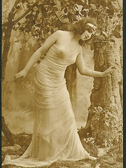 Erotic picture of Vintage fantasy nude chicks posing for the camera
