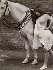 Erotic picture of Vintage fantasy nude chicks posing for the camera