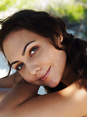 Erotic picture of Gabriela in Panchina by Erro