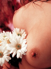 Erotic picture of Breanne Benson - shares her soft warm flower with you