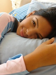 Erotic picture of Karla Spice wants you to join her in bed