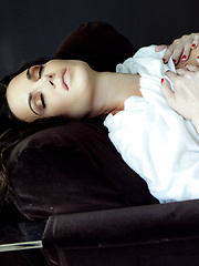 Erotic picture of Playboy is on set with Tiffany Taylor to shoot her exclusive pictorial