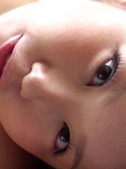 Erotic picture of Miyu is back in our Chakuero paradise. Enjoy some Pocky, but just remember... the more you eat, the less she'll have to cover her sugary Japanese pussy!