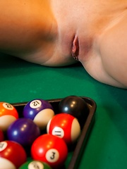 Erotic picture of Strip Billard