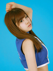 Erotic picture of Asuka Nakano Asian is very happy to show how sexy is in outfit