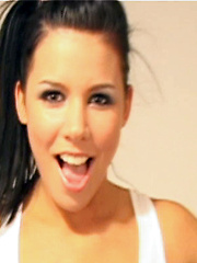 Erotic picture of The delicious teen Destiny Moody gets happy stripping to the oldies