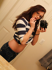 Erotic picture of Cute Tee And Jeans