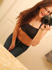 Erotic picture of Cute Tee And Jeans