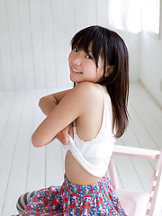 Erotic picture of Nice Fuuka Nishihama undresses on the camera making us wild