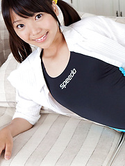 Erotic picture of Teen Fuuka Nishihama poses and excites us with her nice body
