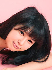 Erotic picture of Tsukasa Arai Asian presents generous boobs and appetizing behind