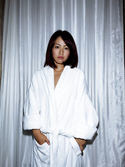 Erotic picture of Neo Asian babe with sexy legs and hot butt is such a pary girl