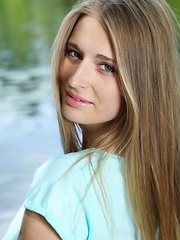 Erotic picture of Sheela A may look sweet and innocent but she also has a naughty side, sunbathing naked all over the yacht by the river is one of her favorite things to do.