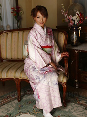 Erotic picture of Hot teen Kaede Moritaka shows her wet pussy