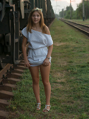 Erotic picture of What she truly wants to express is her deep passion and love she has inside her hearth to show you more and more.