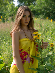 Erotic picture of No one can stand to watch her naughtiness without having a boner as she slowly takes every bit she had on.