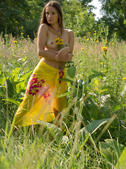 Erotic picture of No one can stand to watch her naughtiness without having a boner as she slowly takes every bit she had on.