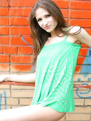 Erotic picture of She opens up that sexy little world to embrace that deep passion she feels within and to show you that teen pussy.