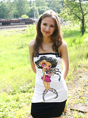 Erotic picture of You can look at every one of her moves like something out of a dream as she shows off that perfect teen body.