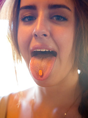 Erotic picture of Lanie Morgan for Tic Tacs