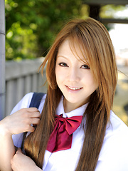 Erotic picture of Wonderful teen darling Ria Sakurai shows off