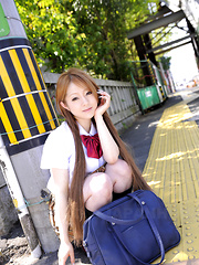 Erotic picture of Wonderful teen darling Ria Sakurai shows off