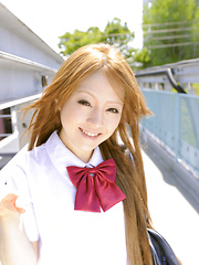 Erotic picture of Wonderful teen darling Ria Sakurai shows off